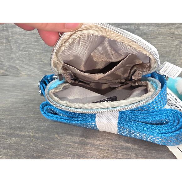 Kipling Tally Crossbody Eager Blue Fun Phone Bag - Picture 6 of 7